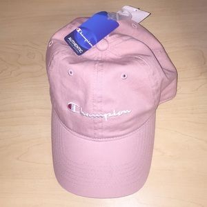 Pink champion hat